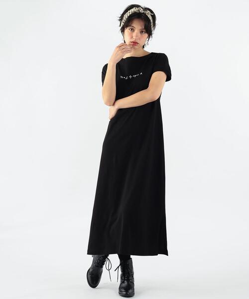 WEB限定 WT32 ROBE Iラインスリットワンピース(ワンピース WEB限定 WT32 ROBE Iラインスリットワンピース(ワンピース