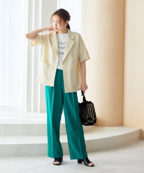 大きいサイズ 半袖ジャケット miclat（ミリタリージャケット）｜miclat