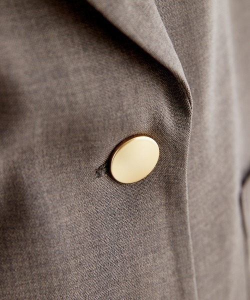 miclat（ミクラ）の「大きいサイズ　半袖ジャケット　miclat（ミリタリージャケット・レディース・チャコール/イエロー系・3L/4L/L/5L/LL）」の18枚目の写真