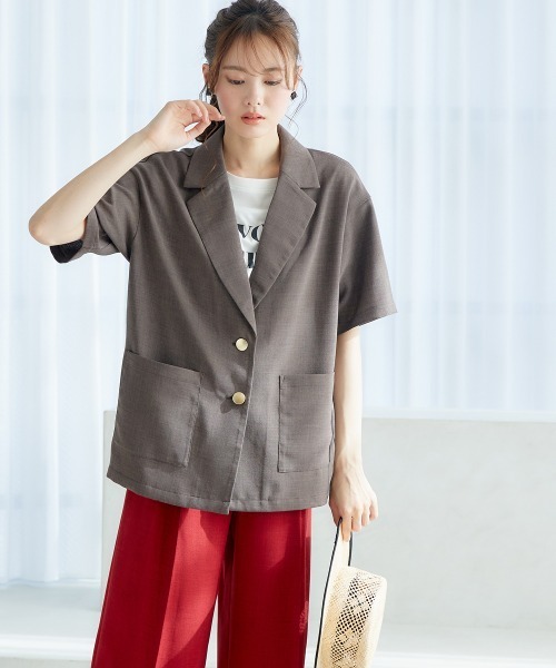 【YIIO】モスキーノ.レディースジャケット半袖 モスキーノ MOSCHINO レディース トップス Tシャツ 半袖 2color