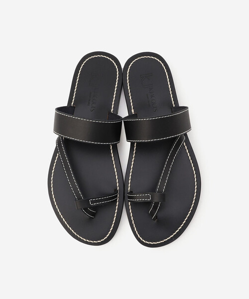 美品 K.JACQUES レザーサンダル 42 K.JACQUES（ケイジャック）の「K.JACQUES | レザートング