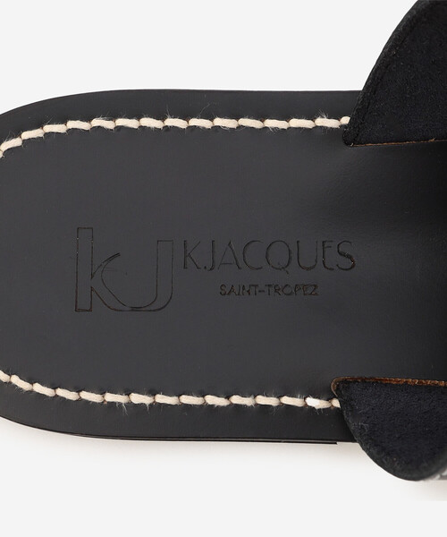 K.JACQUES(ケイジャック)の「K.JACQUES | レザートングサンダル BLACK MEN(サンダル・メンズ・ブラック・41/42/40/43)」の7枚目の写真