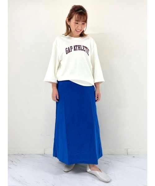 GAP（ギャップ）の「ヴィンテージソフト GAPロゴ ５分袖 スウェット・トレーナー(ユニセックス)（スウェット・メンズ・ライトグレー/パープル/イエロー/ブラック/ブルー/ホワイト・S/L/M/XL/XS）」の17枚目の写真