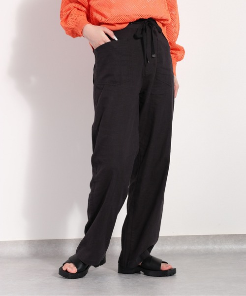 cepo(セポ)の「リネンレーヨン イージーワークパンツ(その他パンツ・レディース・ベージュ/ブラック/オリーブ・S/M/L)」の2枚目の写真