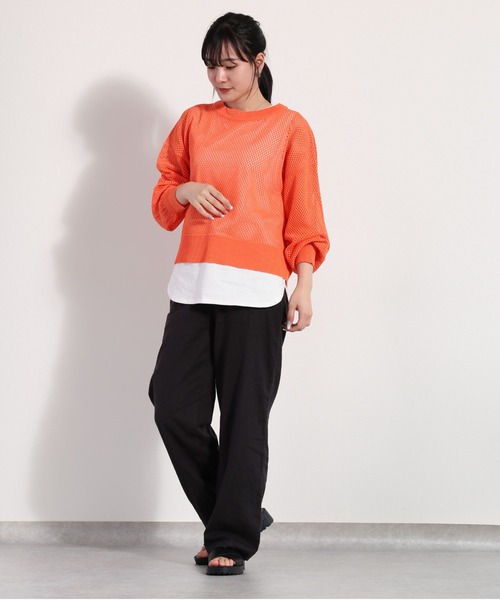 cepo(セポ)の「リネンレーヨン イージーワークパンツ(その他パンツ・レディース・ベージュ/ブラック/オリーブ・S/M/L)」の10枚目の写真