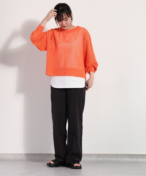 cepo(セポ)の「リネンレーヨン イージーワークパンツ(その他パンツ・レディース・ベージュ/ブラック/オリーブ・S/M/L)」の13枚目の写真