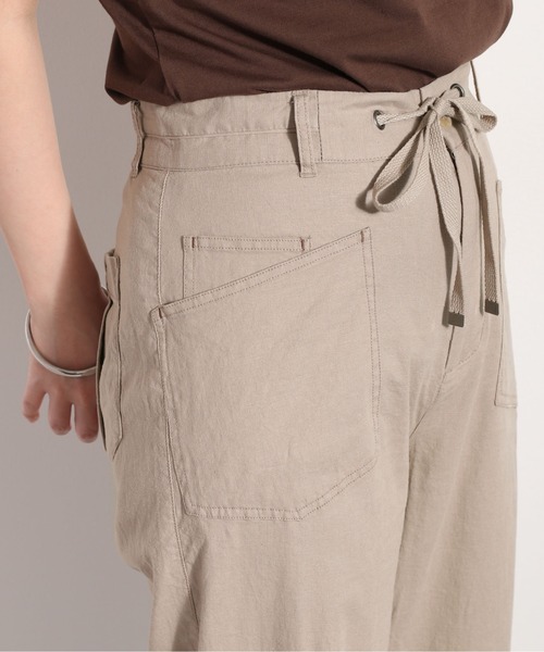 cepo(セポ)の「リネンレーヨン イージーワークパンツ(その他パンツ・レディース・ベージュ/ブラック/オリーブ・S/M/L)」の19枚目の写真