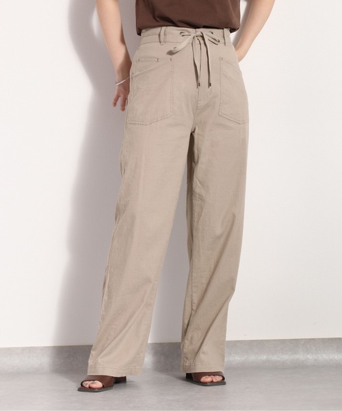 cepo(セポ)の「リネンレーヨン イージーワークパンツ(その他パンツ・レディース・ベージュ/ブラック/オリーブ・S/M/L)」の21枚目の写真