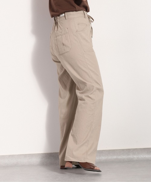 cepo(セポ)の「リネンレーヨン イージーワークパンツ(その他パンツ・レディース・ベージュ/ブラック/オリーブ・S/M/L)」の14枚目の写真