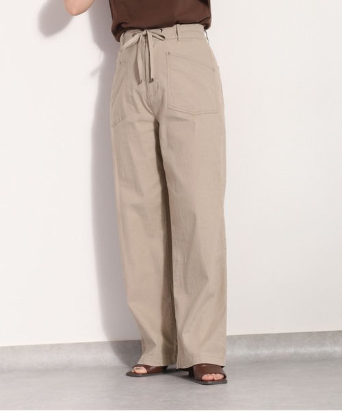 cepo(セポ)の「リネンレーヨン イージーワークパンツ(その他パンツ・レディース・ベージュ/ブラック/オリーブ・S/M/L)」の8枚目の写真