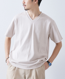 【Made in Japan】コンパクトポンチ S/S Vネック
