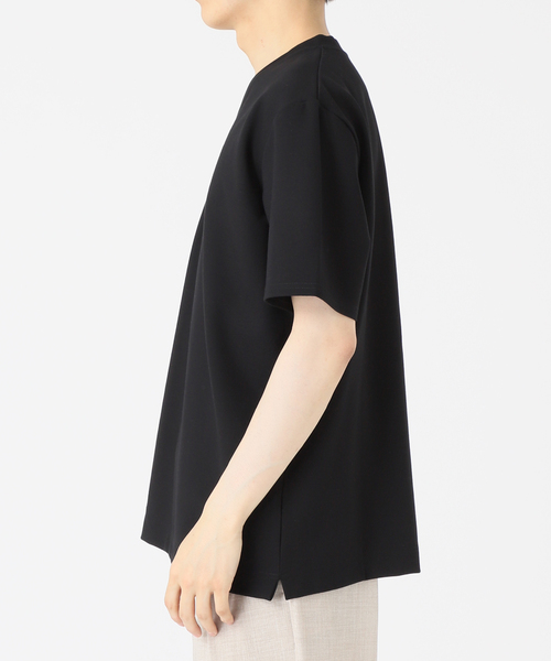 417 EDIFICE(フォーワンセブンエディフィス)の「【Made in Japan】コンパクトポンチ S/S Vネック(Tシャツ/カットソー・メンズ・ホワイト/ブラック/グレー/ブラック系その他・SMALL/MEDIUM/LARGE)」の9枚目の写真