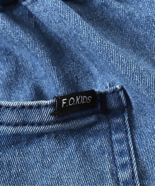 F.O.KIDS(エフオーキッズ)の「ひんやりデニムパンツ_接触冷感(その他パンツ・キッズ・ブルー/ネイビー・110/80/95/120/130/100/140/150/90)」の10枚目の写真