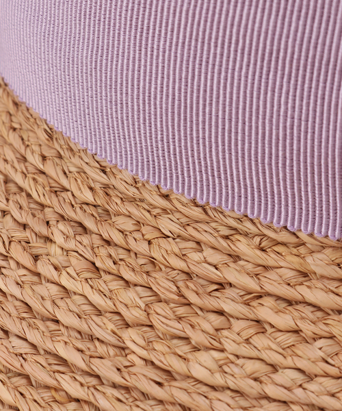 Helen Kaminski（ヘレンカミンスキー）の「≪一部店舗+WEB限定≫【HELEN KAMINSKI/ヘレン カミンスキー】 EASTON（ハット・レディース・ホワイト/パープル・FREE）」の5枚目の写真