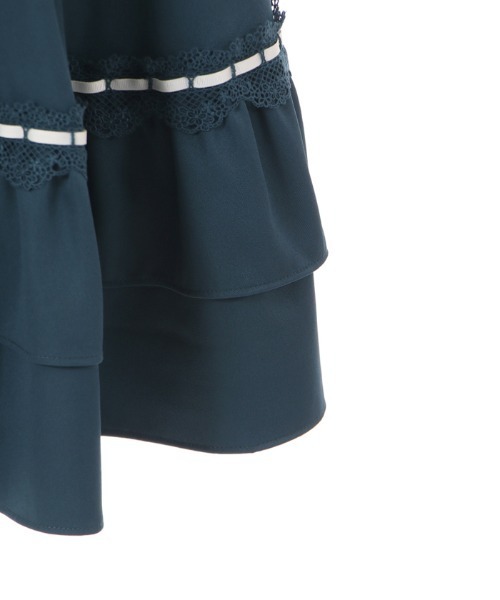 axes femme（アクシーズファム）の「サス付フリルスカート（スカート・レディース・ホワイト/ネイビー/グリーン・FREE）」の11枚目の写真