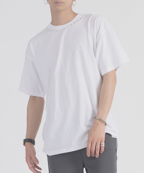 REGIEVO ピラミッドスタッズTシャツ（Tシャツ/カットソー）｜REGIEVO（レジエボ）