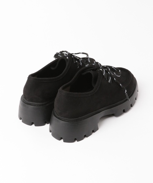 niko and...(ニコアンド)の「オリジナル厚底モカシンシューズ(モカシン/デッキシューズ・レディース・キャメル/ブラック・MEDIUM/LARGE)」の3枚目の写真