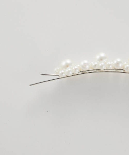 Simone Rocha フラワーヘアクリップ ミント/パール OS Flower Hair Clip – Simone Rocha