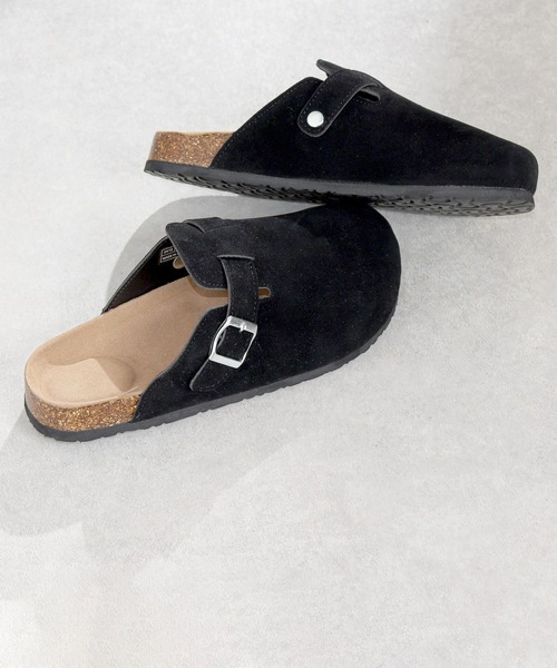 TOGA ブラック サボ・クロッグサンダル トーガ プルラ TOGA PULLA TOGA PULLA サボ サンダル Eyelet