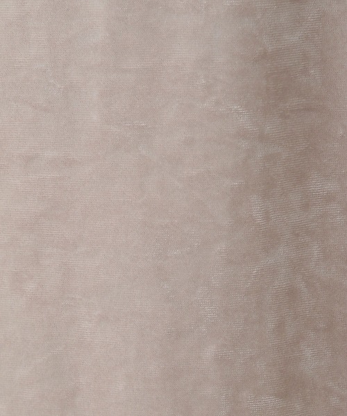 LEPSIM（レプシィム）の「クラッシュベロアロングスカート　908509（スカート・レディース・ブルーグリーン/スミクロ/グレイッシュベージュ/シルバー・FREE）」の9枚目の写真