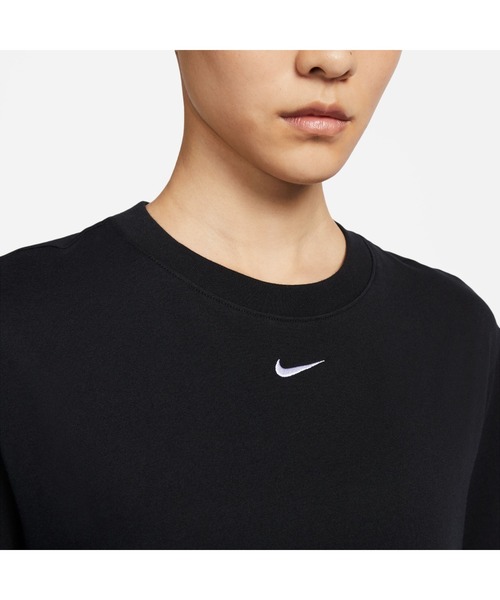 NIKE(ナイキ)の「ナイキ NIKE ナイキ NSW エッセンシャル S/S Tシャツ ドレス(ワンピース・レディース・グリーン/ブラック・XL/S/L/M)」の5枚目の写真