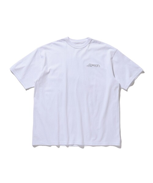 BEAMS T(ビームスティー)の「Dwiky KA × sabukaru online × BEAMS T / T‐shirt(Tシャツ/カットソー・メンズ・ホワイト・SMALL/LARGE/X-LARGE/MEDIUM)」の8枚目の写真