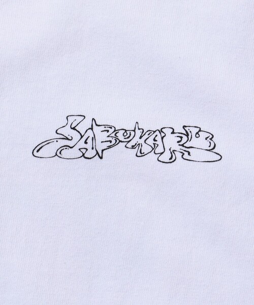 BEAMS T(ビームスティー)の「Dwiky KA × sabukaru online × BEAMS T / T‐shirt(Tシャツ/カットソー・メンズ・ホワイト・SMALL/LARGE/X-LARGE/MEDIUM)」の6枚目の写真