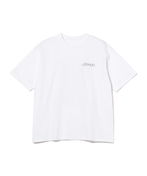 BEAMS T(ビームスティー)の「Dwiky KA × sabukaru online × BEAMS T / T‐shirt(Tシャツ/カットソー・メンズ・ホワイト・SMALL/LARGE/X-LARGE/MEDIUM)」の3枚目の写真