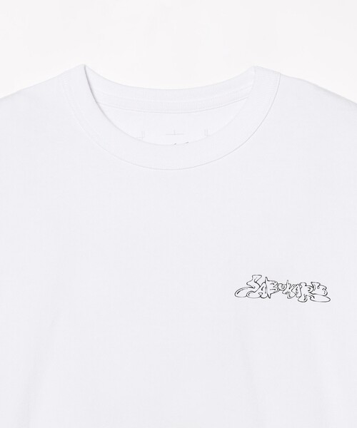 BEAMS T(ビームスティー)の「Dwiky KA × sabukaru online × BEAMS T / T‐shirt(Tシャツ/カットソー・メンズ・ホワイト・SMALL/LARGE/X-LARGE/MEDIUM)」の10枚目の写真