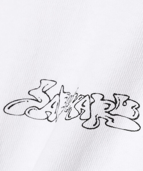 BEAMS T(ビームスティー)の「Dwiky KA × sabukaru online × BEAMS T / T‐shirt(Tシャツ/カットソー・メンズ・ホワイト・SMALL/LARGE/X-LARGE/MEDIUM)」の12枚目の写真