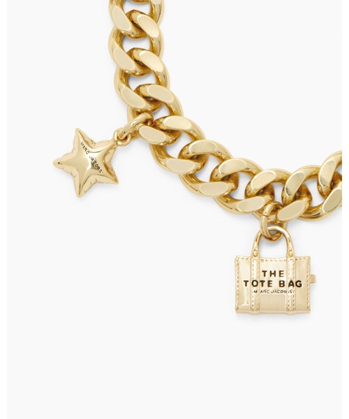 MARC JACOBS(マークジェイコブス)の「THE MINI ICON CHARM BRACELET/ザ ミニアイコン チャーム ブレスレット(ブレスレット・レディース・アンティークシルバー/アンティークゴールド/ピンクゴールド・ONE SIZE)」の10枚目の写真