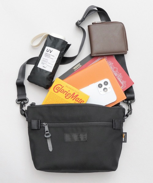 WILDERNESS EXPERIENCE（ウィルダネスエクスペリエンス）の「日本製 CORDURAナイロン ショルダーバッグ（ショルダーバッグ・メンズ・ブラック・FREE）」の16枚目の写真