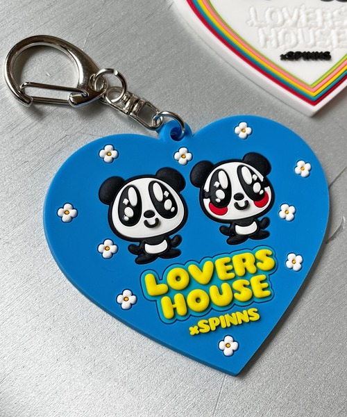 LOVERS HOUSE ラバーハートキーホルダー SPINNS（スピンズ）の「【LOVERS HOUSE/ラバーズハウス】ラバーハート