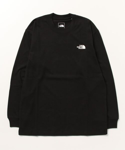 THE NORTH FACE(ザノースフェイス)の「ザ ノース フェイス THE NORTH FACE L/S Back Square Logo Tee_ロングスリーブバックスクエアロゴティー(Tシャツ/カットソー・メンズ・グレー/ブラック/ホワイト/ピンク/サックスブルー・XL/M/S/SS/L/2XL)」の1枚目の写真