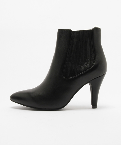 Jeffrey Campbell(ジェフリーキャンベル)の「ポインテッドブーティー(ブーティ・レディース・ブラック/ダークベージュ・36/38/37/39)」の3枚目の写真