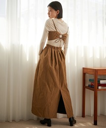 Stylevoice for xxx（スタイルヴォイスフォー）の「バックオープンジャガードキャミワンピース（ワンピース）」