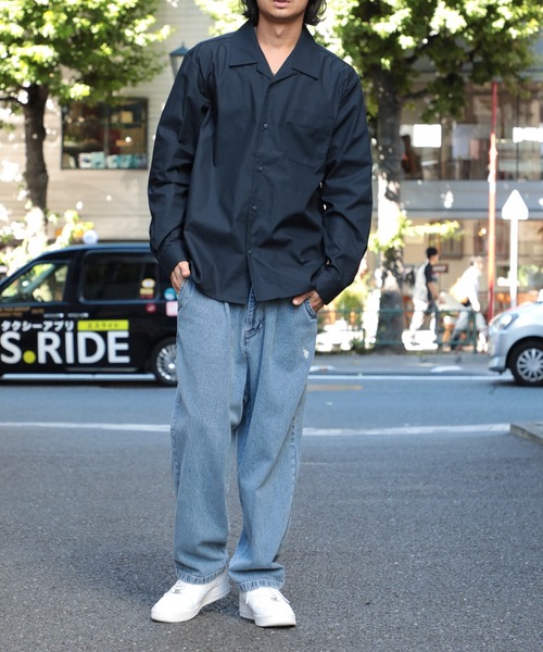 セール】【United Athle】微光沢の高見え生地！ T/C オープンカラー