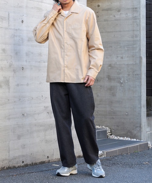 セール】【United Athle】微光沢の高見え生地！ T/C オープンカラー