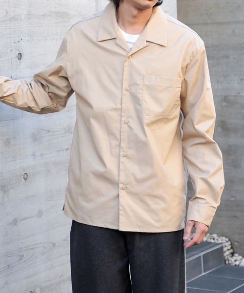 セール】【United Athle】微光沢の高見え生地！ T/C オープンカラー