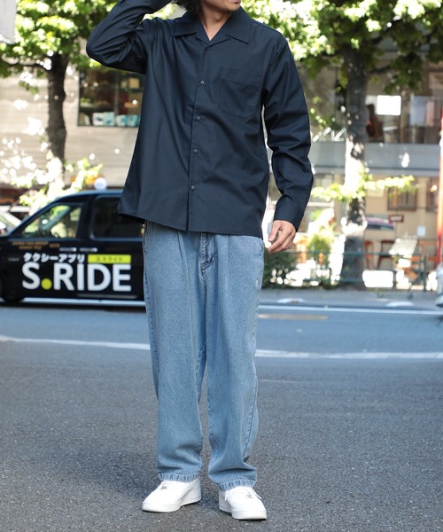 セール】【United Athle】微光沢の高見え生地！ T/C オープンカラー