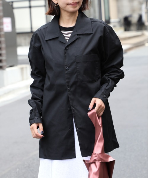 セール】【United Athle】微光沢の高見え生地！ T/C オープンカラー