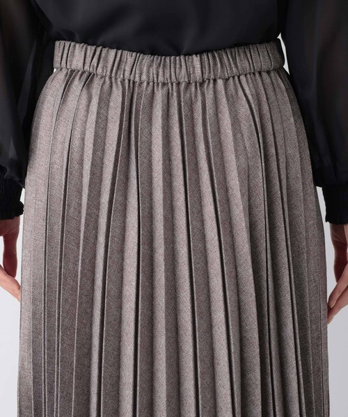 GLOBAL WORK(グローバルワーク)の「お手入れらくらくプリーツスカート/906755(スカート・レディース・ブラック/カーキ/グレー系その他/ブラック系その他/ネイビー系/モカ・SHORT/FREE)」の12枚目の写真