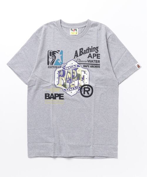 A BATHING APE(アベイシングエイプ)の「BAPE ARCHIVE GRAPHIC TEE #10(Tシャツ/カットソー・メンズ・イエロー/グレー/ホワイト・SMALL/MEDIUM/LARGE/X-LARGE/XX-LARGE)」の3枚目の写真