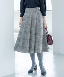 T/Rツイルストレッチ フレアスカート