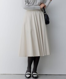 T/Rツイルストレッチ フレアスカート