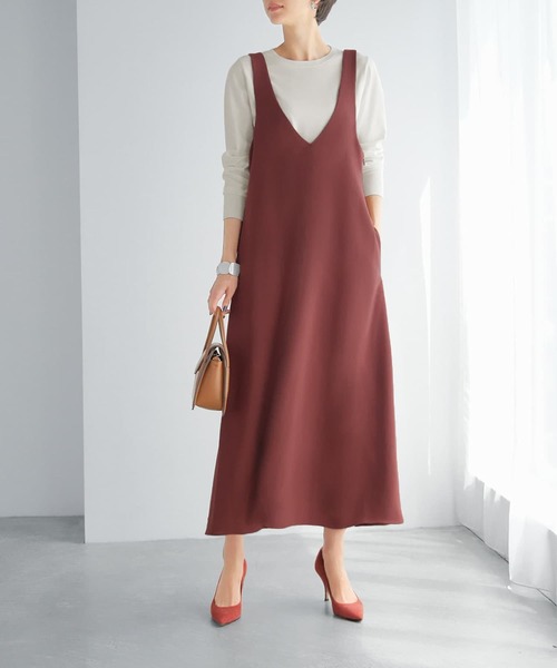 七里　ジャンパースカート ジャンパースカート（7054121004） | 7-IDconcept.(Women
