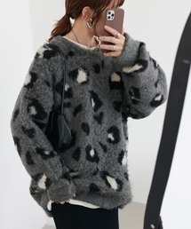 DISCOAT | 【ユニセックス】ダブルジャガードアニマル柄ニット(ニット/セーター)