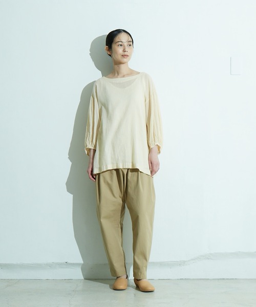 IKKUNA（イクナ）の「tucked easy pants（チノパンツ）」 - WEAR