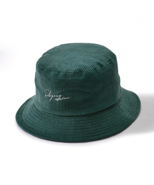 ANCHOR(アンカー)の「CELEB コーデュロイ刺繍バケットハット(ハット・メンズ・アイボリー/チャコール/グリーン/ブラック/パープル・FREE)」の5枚目の写真