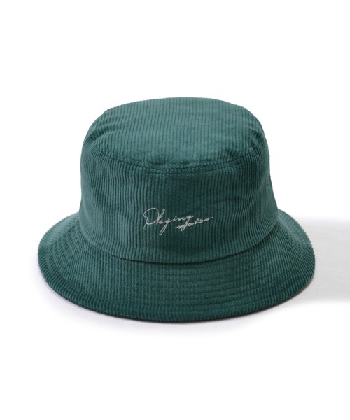 ANCHOR(アンカー)の「CELEB コーデュロイ刺繍バケットハット(ハット・メンズ・アイボリー/チャコール/グリーン/ブラック/パープル・FREE)」の14枚目の写真